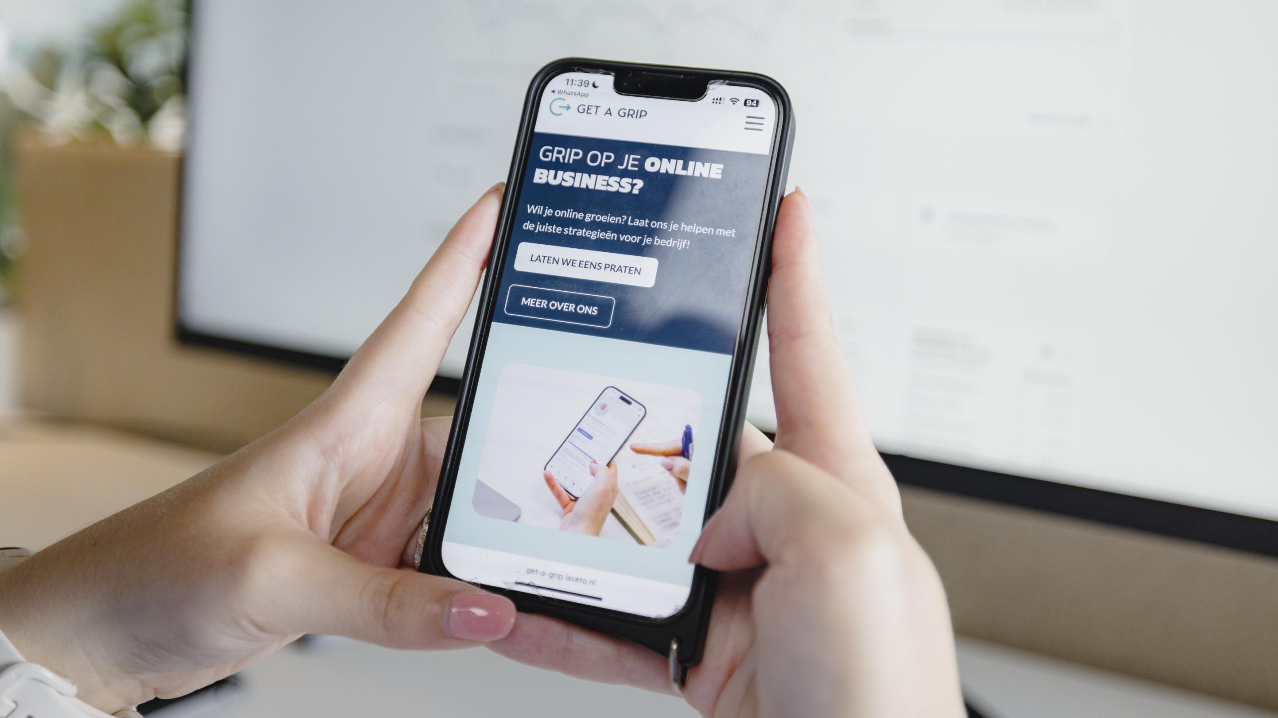 Website onderhoud - Get a Grip